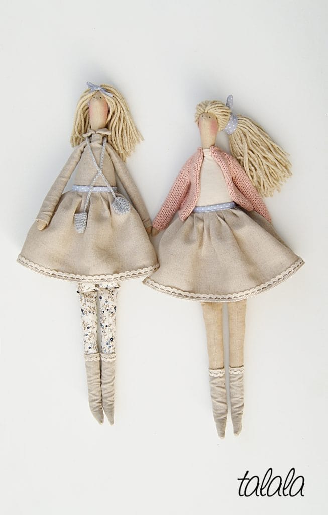 Naturalne lalki Handmade 