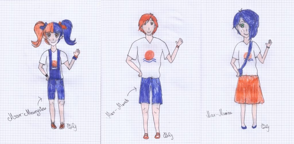 lalki handmade Lalki szyte na podstawie rysunku I ze zdjęcia