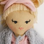 Ręcznie robiona lalka z ubrankami 2 Polish dolls