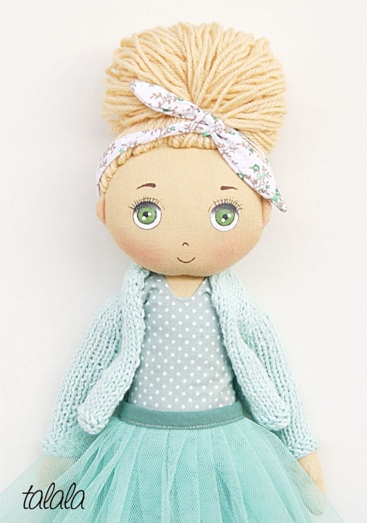 lalki handmade Piękne lalki ręcznie szyte