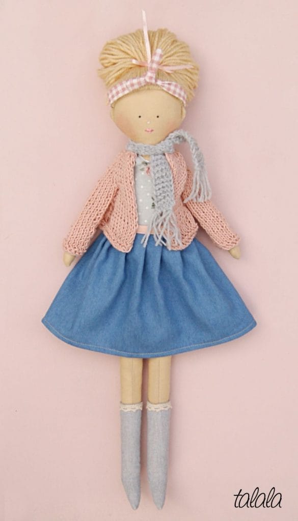 szmaciane lalki handmade