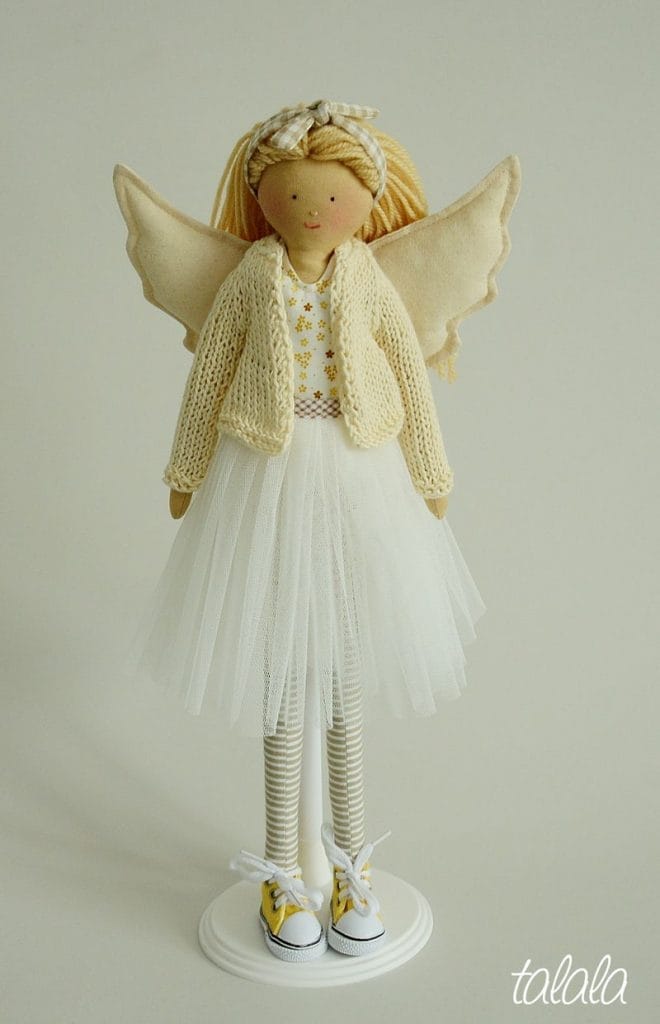 anioły handmade