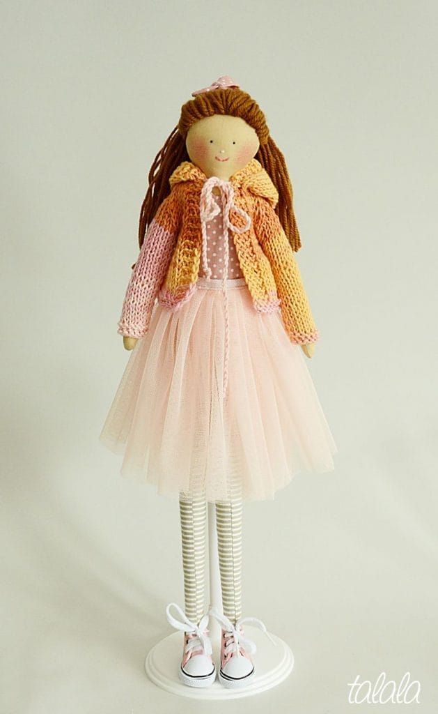 lalka recznie robiona Anioł Stróż lalka Handmade