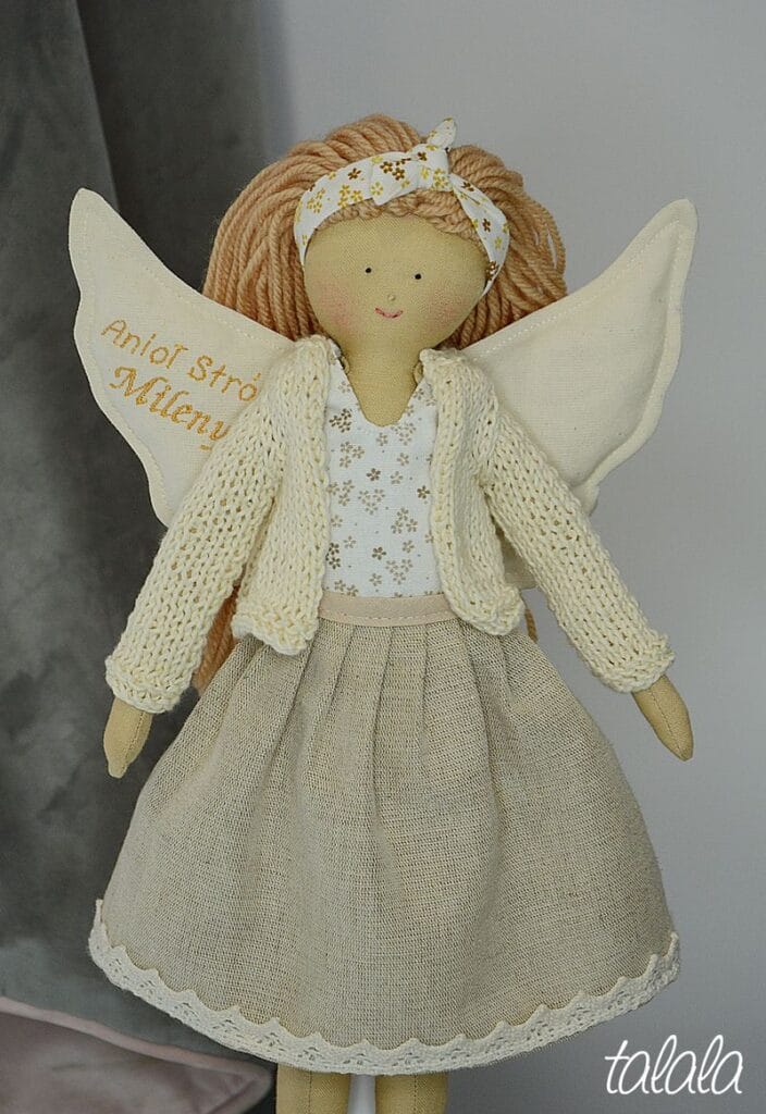 lalka recznie robiona natural gift doll