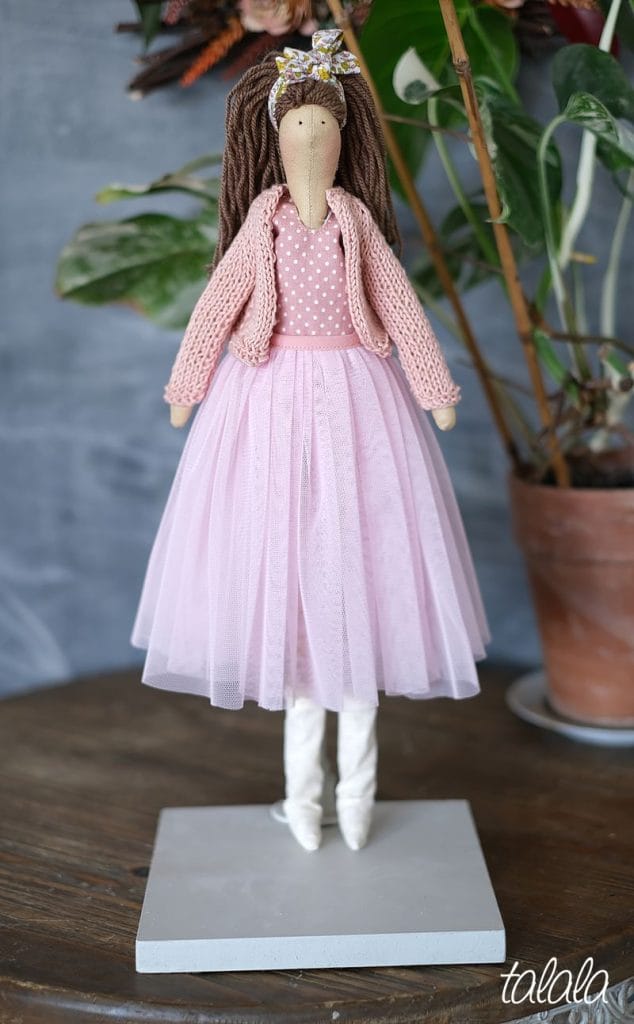 Recznie szyta zabawka Polskie lalki Handmade
