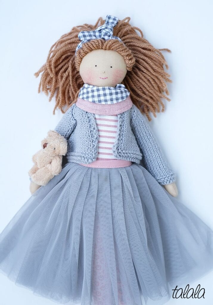 Handmade Lalka z Możliwością Personalizacji 2 lalki z materiału